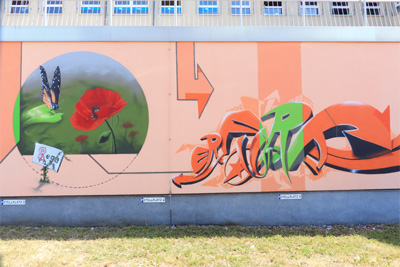 "Erfurt-Orange" Fassadengestaltung (Teil 1) "Erfurt-Orange" Fassadengestaltung (Teil 1)