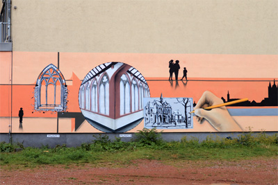 "Erfurt-Orange" Fassadengestaltung (Teil 2) "Erfurt-Orange" Fassadengestaltung (Teil 2)