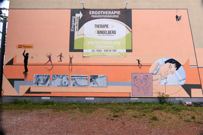 "Erfurt-Orange" Fassadengestaltung (Teil 4) "Erfurt-Orange" Fassadengestaltung (Teil 4)