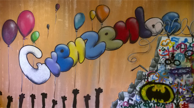 "Grenzenlos" Wandgestaltung innen "Grenzenlos" Wandgestaltung innen