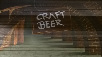 "Craft Beer" Wandgestaltung (innen) "Craft Beer" Wandgestaltung (innen)