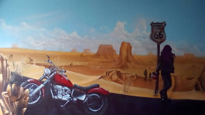 "Grand Canion" Wandgestaltung (innen) "Grand Canion" Wandgestaltung (innen)