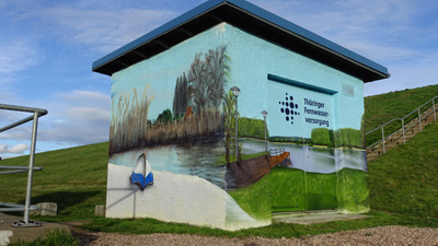 "4 Jahreszeiten" Gestaltung Pumpenhaus "4 Jahreszeiten" Gestaltung Pumpenhaus