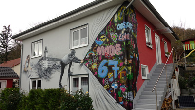 "der Aufriss" Fassadengestaltung Wohnhaus "der Aufriss" Fassadengestaltung Wohnhaus