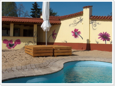 "Bl&uuml;ten-mehr" Wandgestaltung (Teil 04)