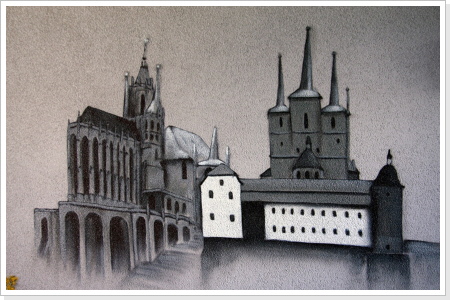 "Geschichte zu Erfurt" Fassadengestaltung (Teil 03) "Geschichte zu Erfurt" Fassadengestaltung (Teil 03)