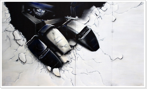 "Transformer" Tanzkreation Erfurt "Transformer" Bühnenhintergrund