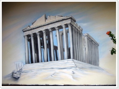 "Acropolis" Wandgestaltung "Acropolis" Wandgestaltung