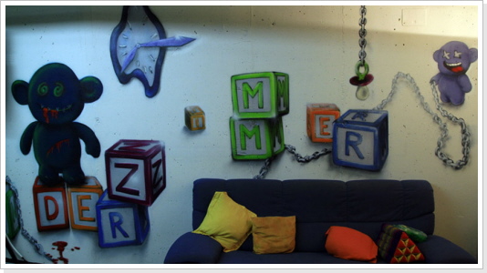 "böses Kinderzimmer" Worb bei Bern / Schweiz "böses Kinderzimmer" Worb bei Bern / Schweiz