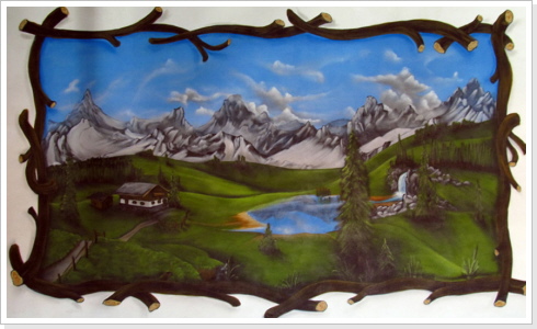 "im Wald" Wandgestaltung "im Wald" Wandgestaltung