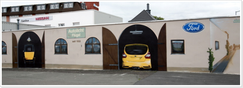 "verleiht Flügel" AH Flügel Erfurt "verleiht Flügel" Wandgestaltung