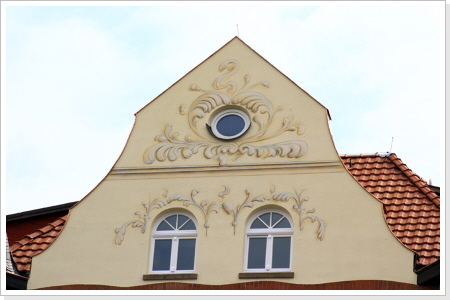 "Ornamentic" Dörr Ferienwohnungen Erfurt "Ornamentic II" Giebelgestaltung