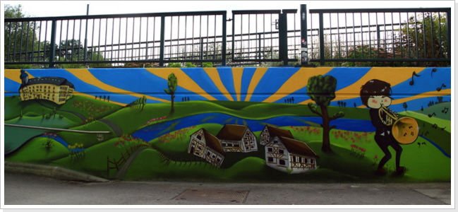 "schönes Rudolstadt I" Stadt Rudolstadt "schönes Rudolstadt I" Wandgestaltung