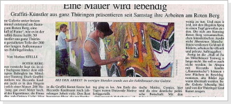 12.09.2006 Thüringer Allgemeine 12.09.2006 Thüringer Allgemeine